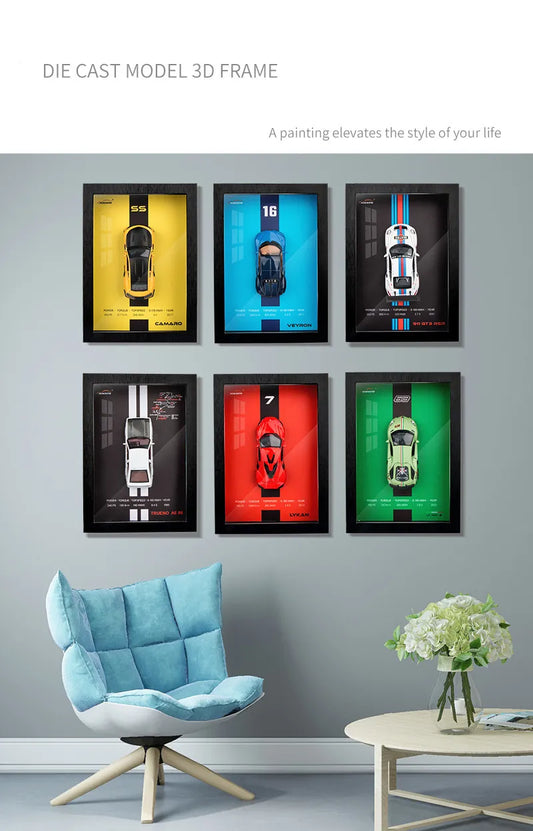 1:32 Photo Frame Version Alloy Metal Sports Car